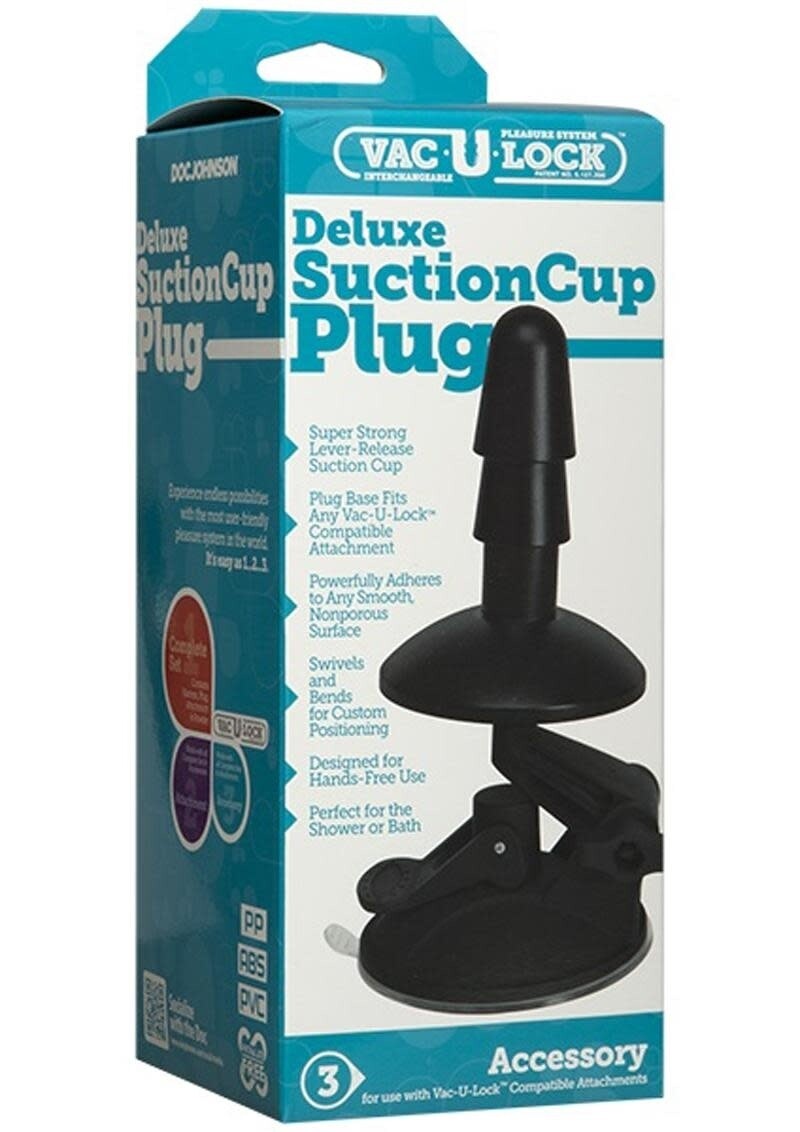 VAC U LOCK DELUXE SUCTION CUP PLUG