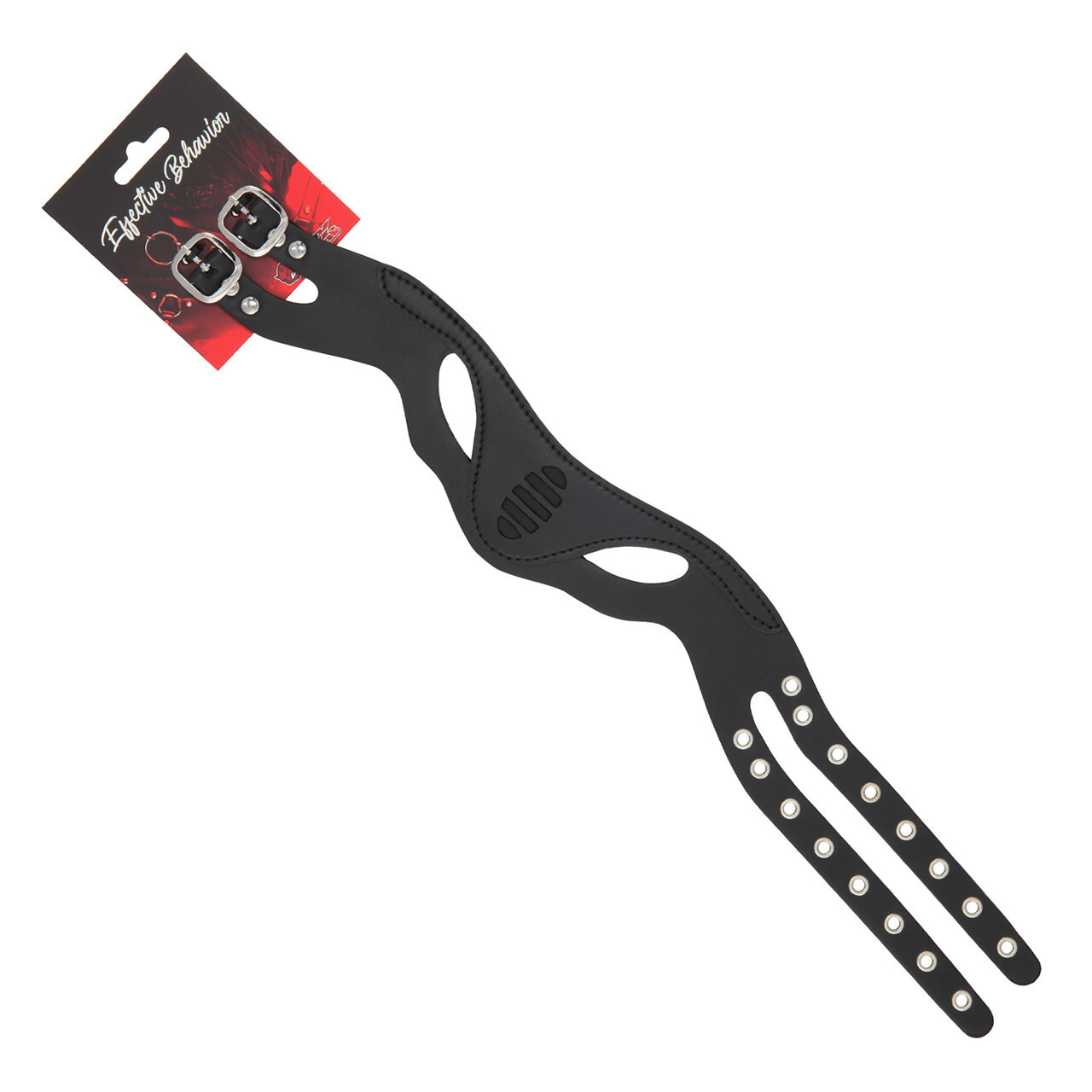 EFFECTIVE BEHAVIOR SOLID THROAT BLACK PVC COLLAR