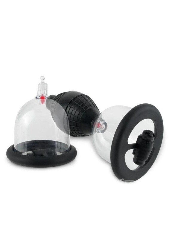 FETISH FANTASY VIBRATING NIPPLE PLEASURE CUPS (DISC.)