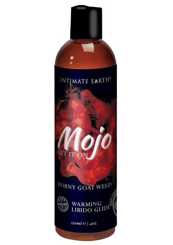 MOJO HORNY GOAT WEED LIBIDO WARMING LUBE  4 OZ