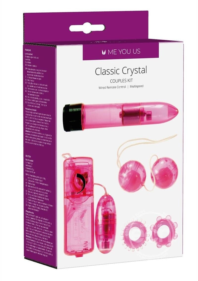 ME YOU US CLASSIC CRYSTAL COUPLES KIT PINK (DISC.)