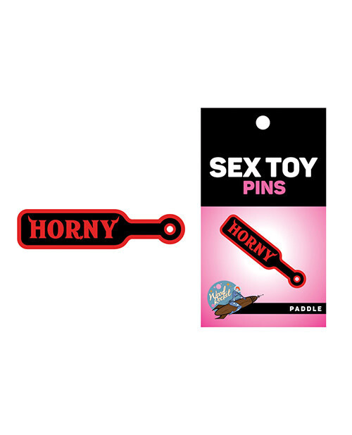 HORNY PADDLE ENAMEL PIN