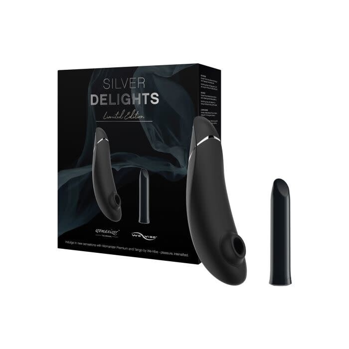 WE VIBE SILVER DELIGHTS: WOMANIZER & TANGO (DISC.)