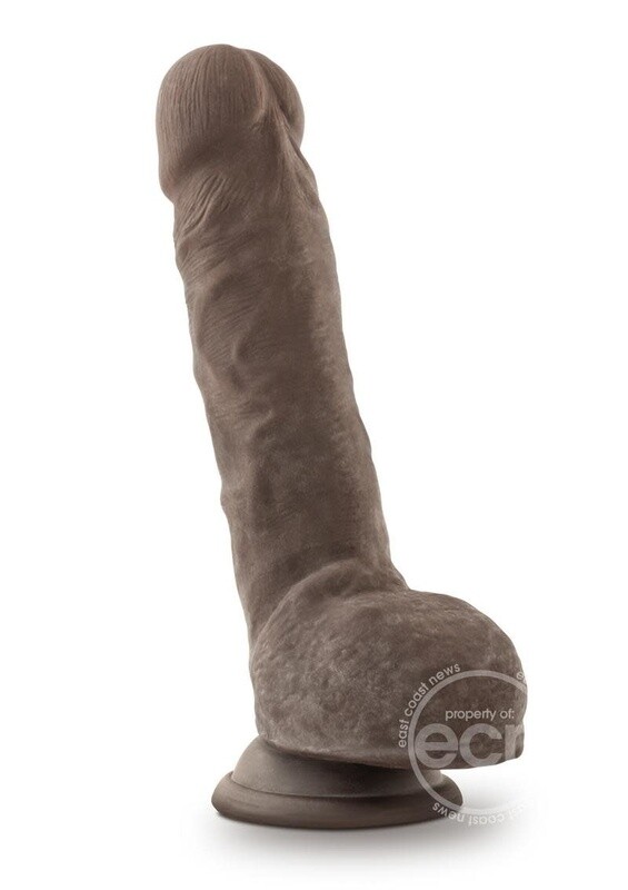 AU NATUREL SENSA FEEL DILDO 9inch CHOCOLATE
