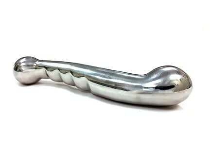 ROUGE STAINLESS STEEL DILDO 7in