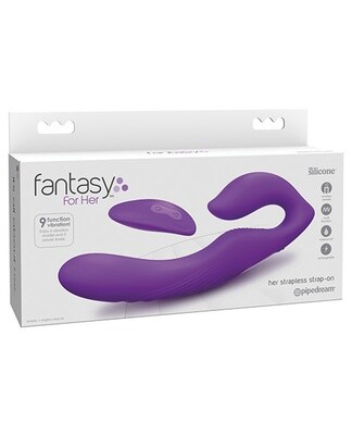 FANTASY FOR HER ULTIMATE STAPLESS STRAP ON PURPLE