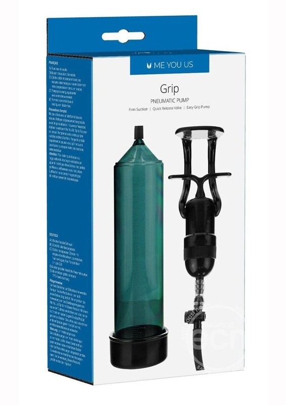 ME YOU US GRIP PUMP CLEAR & BLACK