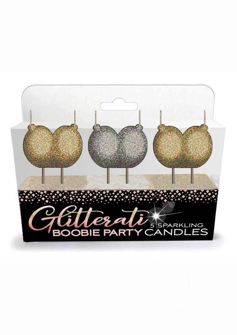 GLITTERATI BOOBIE CANDLES 4PC SET