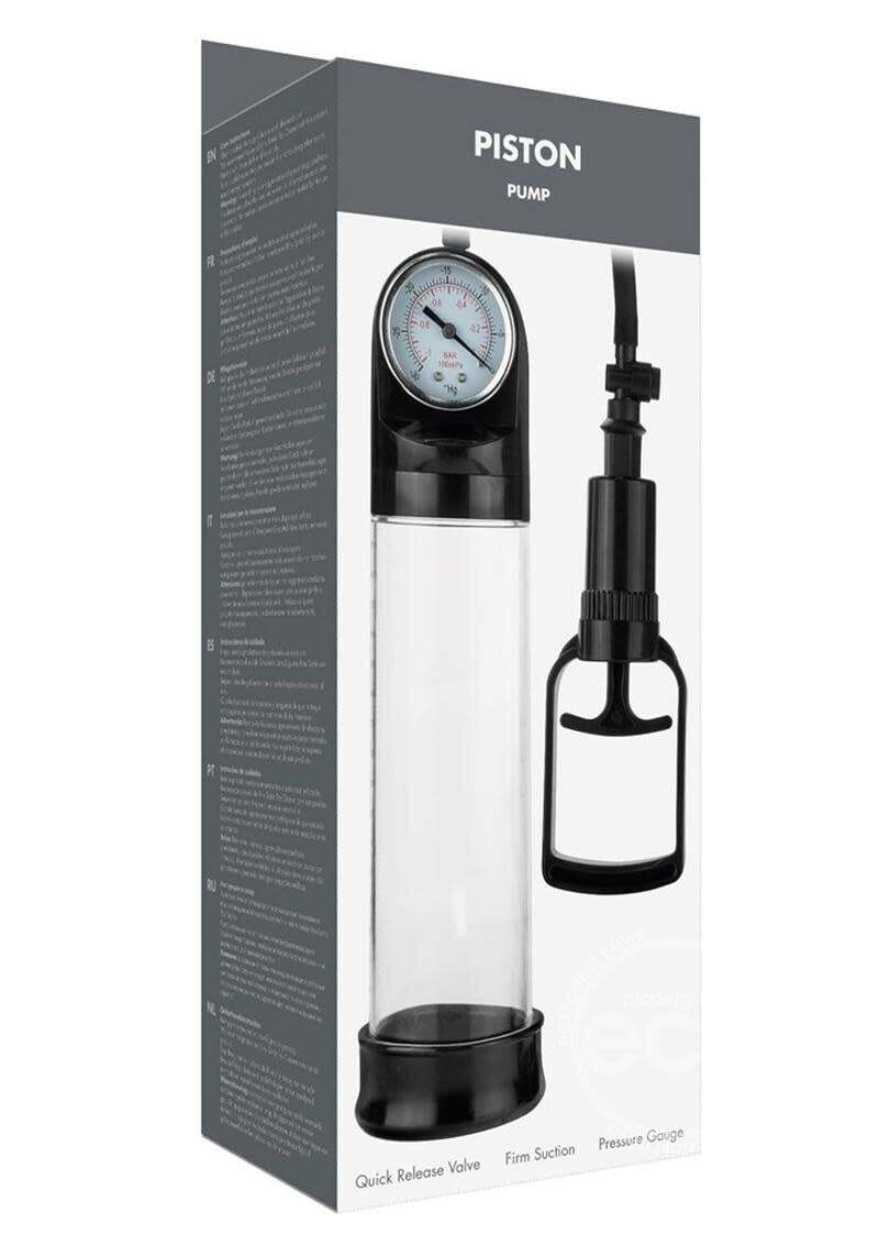 ME YOU US PISTON PENIS PUMP CLEAR & BLACK