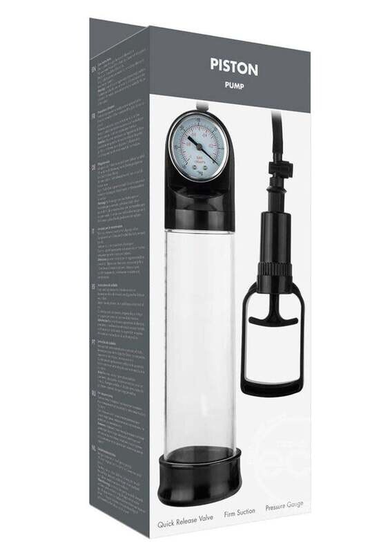 ME YOU US PISTON PENIS PUMP CLEAR & BLACK
