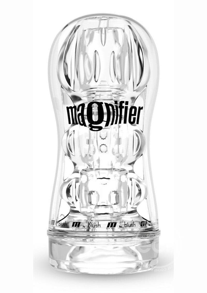 M FOR MEN SOFT & WET MAGNIFIER STROKER CLEAR