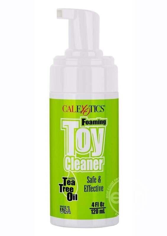 FOAMING TOY CLEANER WITH TEA TREE OIL  4 OZ