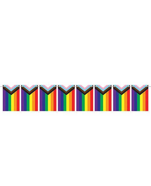 PRIDE FLAG PENNANT STREAMER