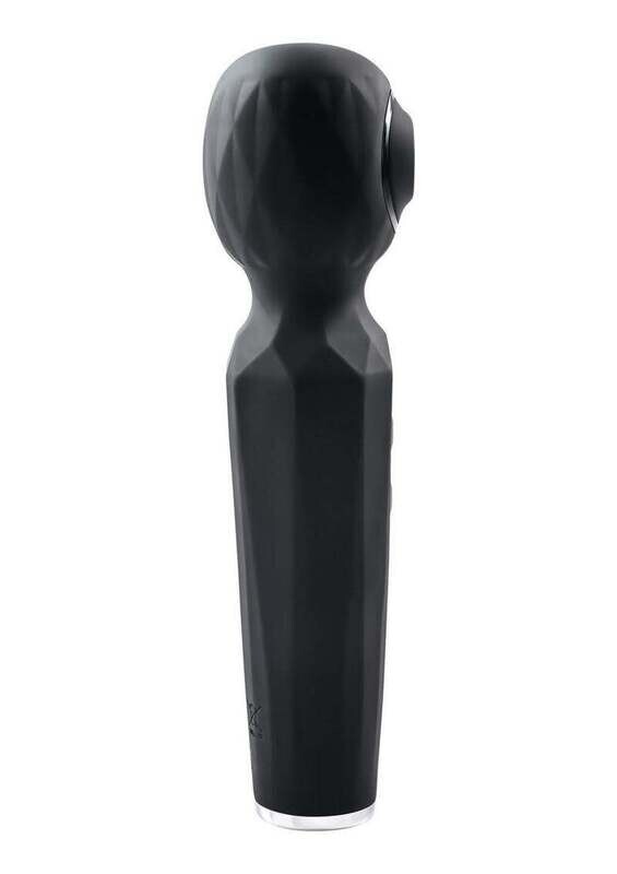 EVOLVED RAINBOW SUCKER RECHARGEABLE SILICONE WAND VIBRATOR