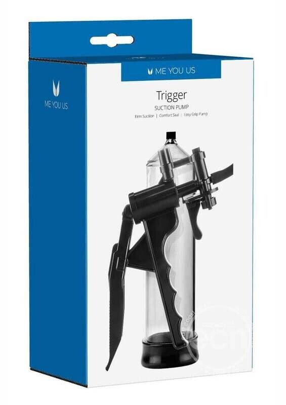 ME YOU US TRIGGER PENIS PUMP CLEAR & BLACK