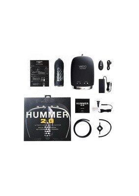 SAVVY THE HUMMER 2.0 BJ MACHINE RECHARGEABLE MASTURBATOR WITH REMOTE CONTROL