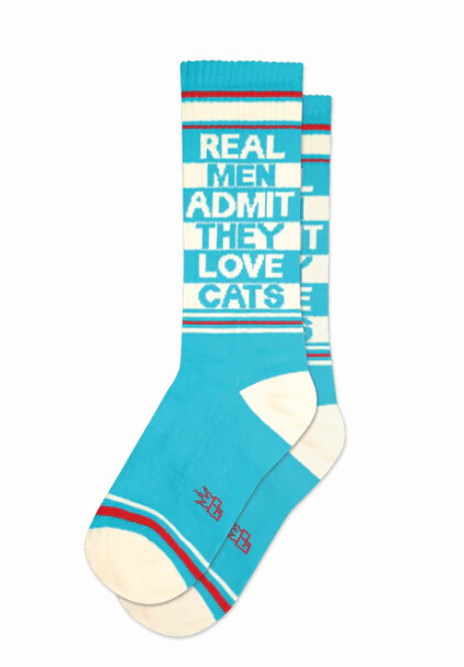 GUMBALL POODLE REAL MEN ADMIT THEY LOVE CATS (DISC.)