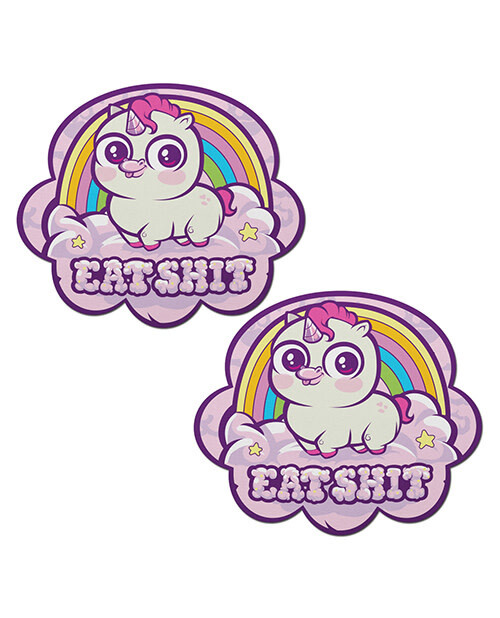 PASTEASE SCUMMY BEARS EAT SHIT CLOUD RAINBOW PASTIES