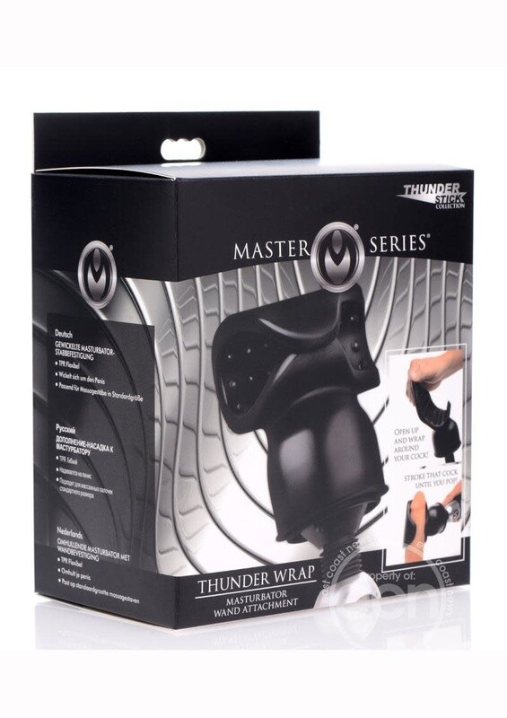 MASTER SERIES THUNDER WRAP MASTURBATOR WAND ATTACHMENT