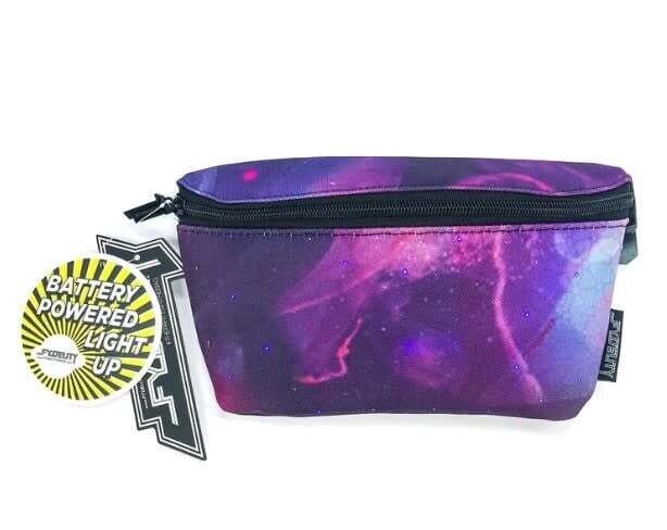 FYDELITY FANNY PACK BATTERY OPERATED LED LIGHT UP ULTRA SLIM