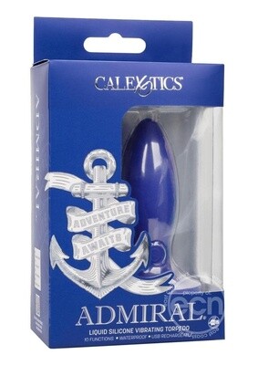 ADMIRAL LIQUID SILICONE VIBRATING TORPEDO RECHARGEABLE ANAL PROBE