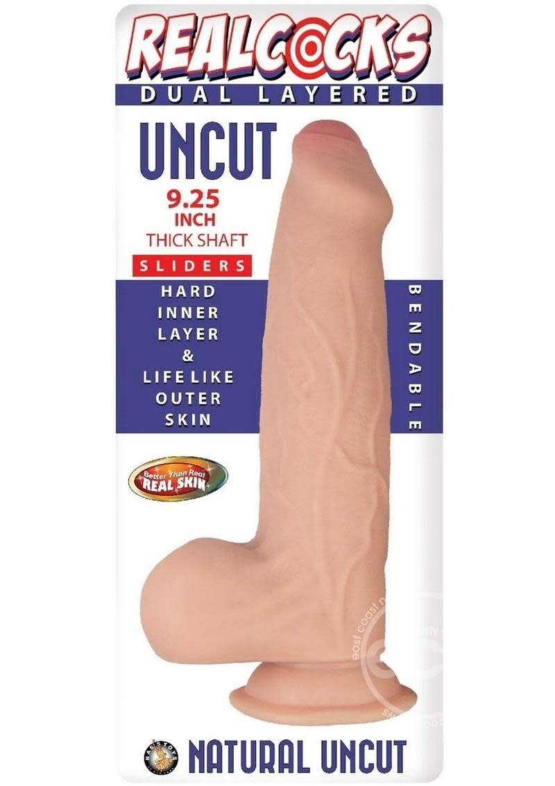REALCOCKS DUAL LAYER UNCUT THICK 9.25