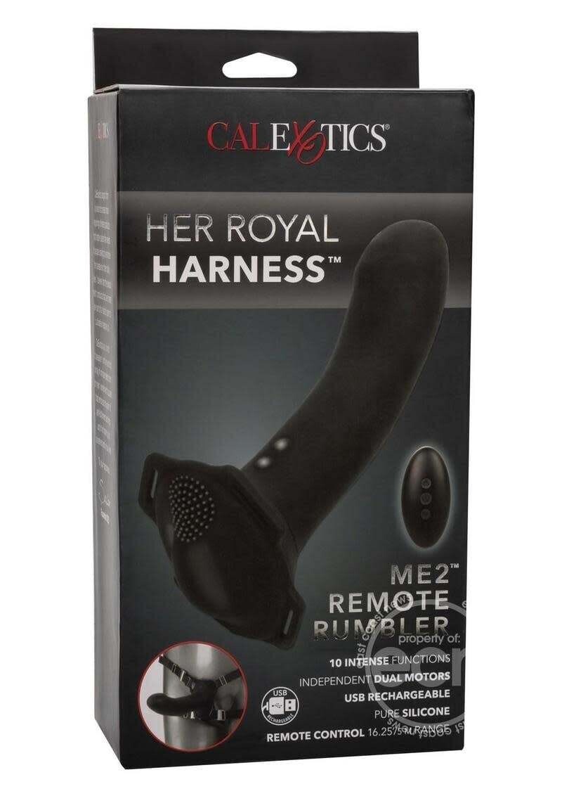 HER ROYAL HARNESS ME2 REMOTE RUMBLER BLACK