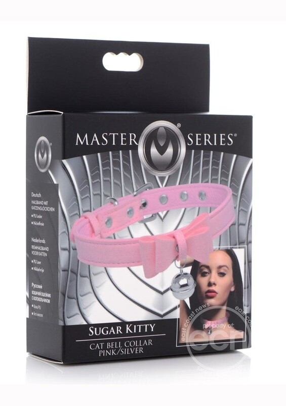 MASTER SERIES SUGAR KITTY COLLAR PINK & SILVER