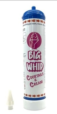 BIG WHIP COCKTAILS & CREAM CHARGER