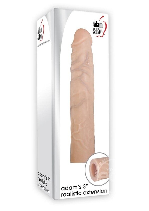 ADAM & EVE REALISTIC EXTENSION 3" FLESH