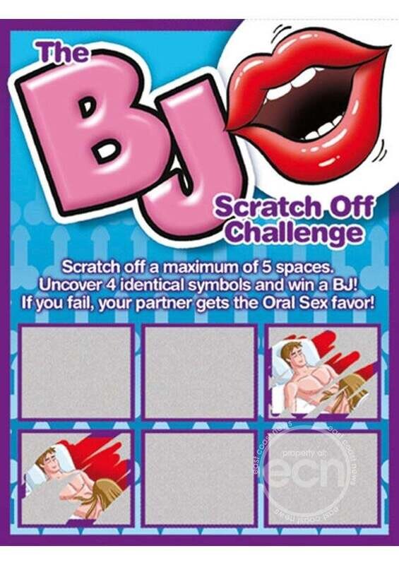 BJ SCRATCH OFF CHALLANGE GAME (DISC.)