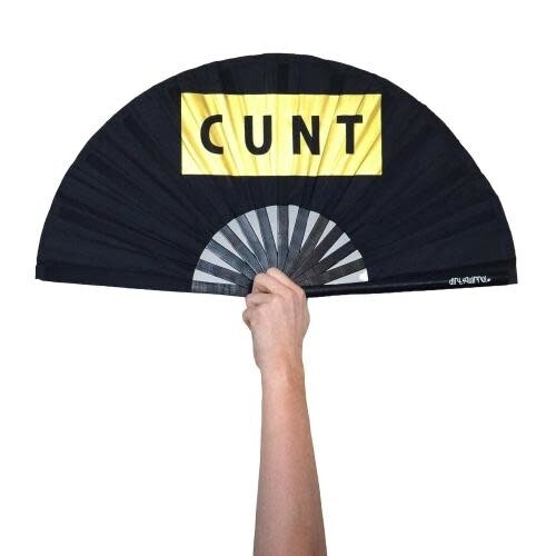 CUNT LARGE CLAP FAN 13"