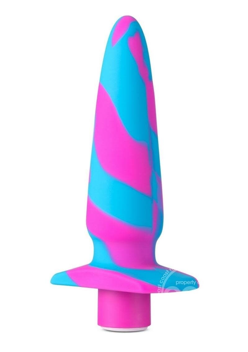 AVANT VIBROTIZE RECHARGEABLE SILICONE PLUG FUCHSIA