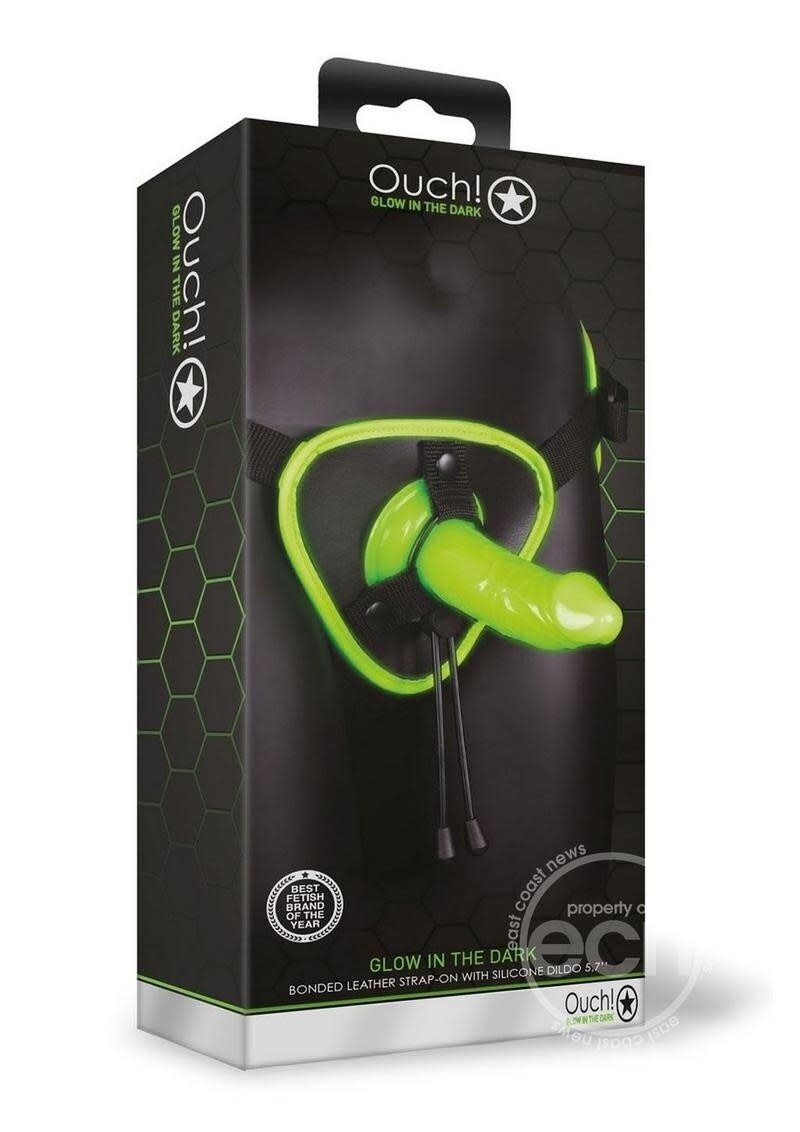 OUCH! GLOW IN THE DARK STRAP ON HARNESS