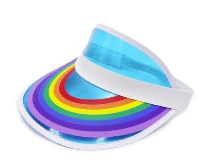 KNOBS RAINBOW ARCH BLUE VISOR