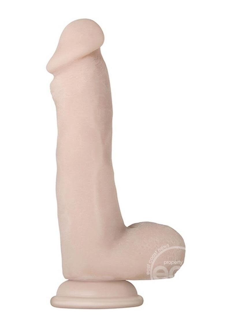 EVOLVED REAL SUPPLE TRUE FEEL POSABLE DILDO 7" VANILLA