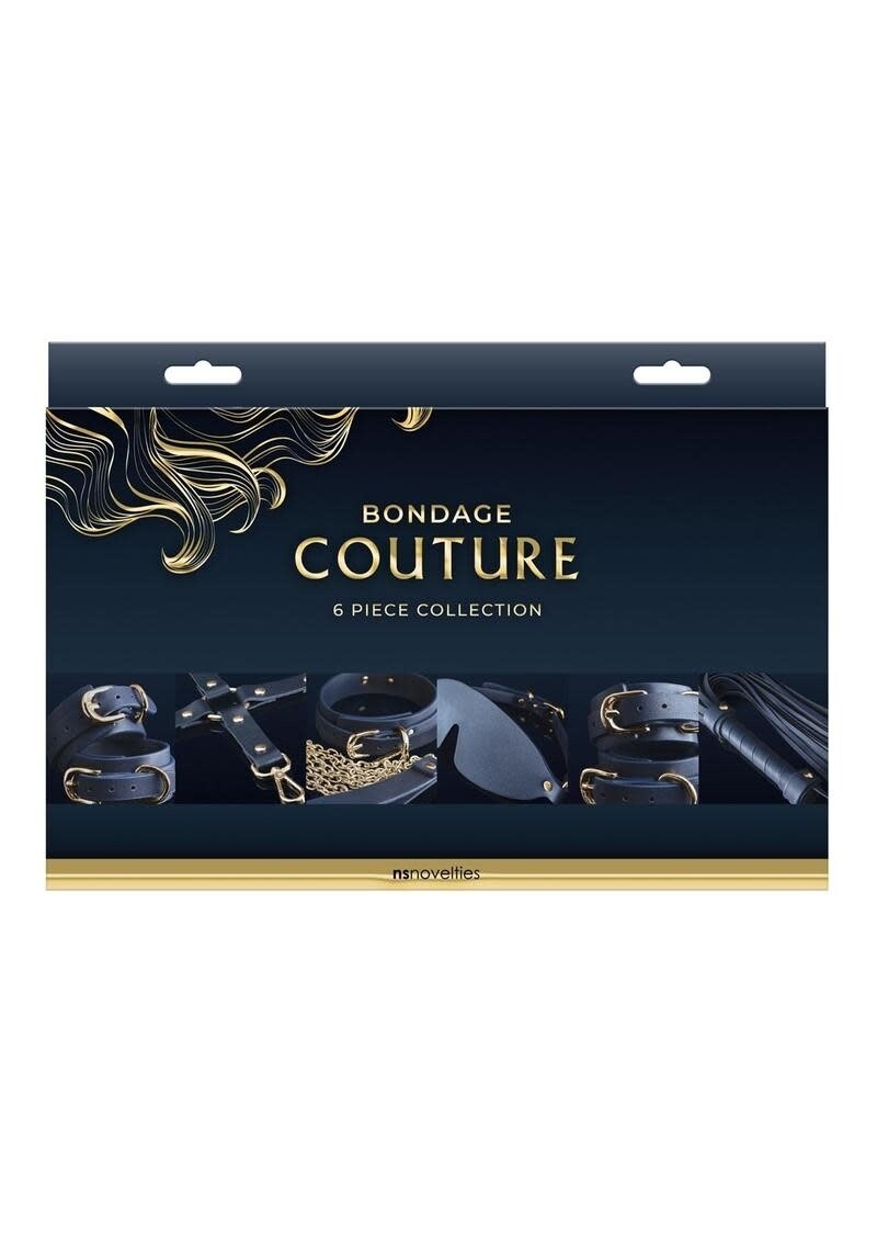 BONDAGE COUTURE KIT BLUE 6PC