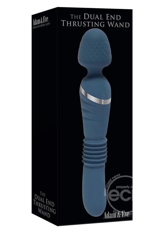 ADAM & EVE DUAL ENDED THRUSTING WAND TEAL (DISC.)