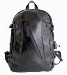 GK EUROSPORT B9533 LEATHER LAPTOP BACKPACK WITH USB PORT