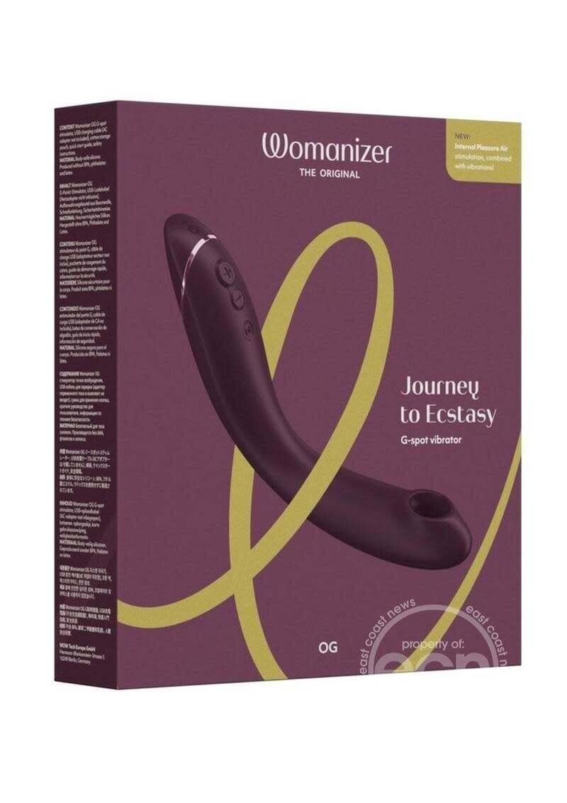 WOMANIZER OG G-SPOT VIBRATOR AUBERGINE WOMANIZER OG G-SPOT VIBRATOR AUBERGINE