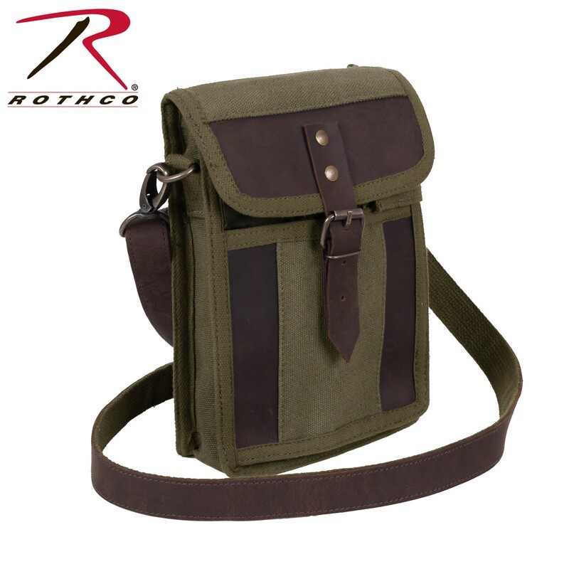 ROTHCO CANVAS TRAVEL PORTFOLIO OLIVE DRAB