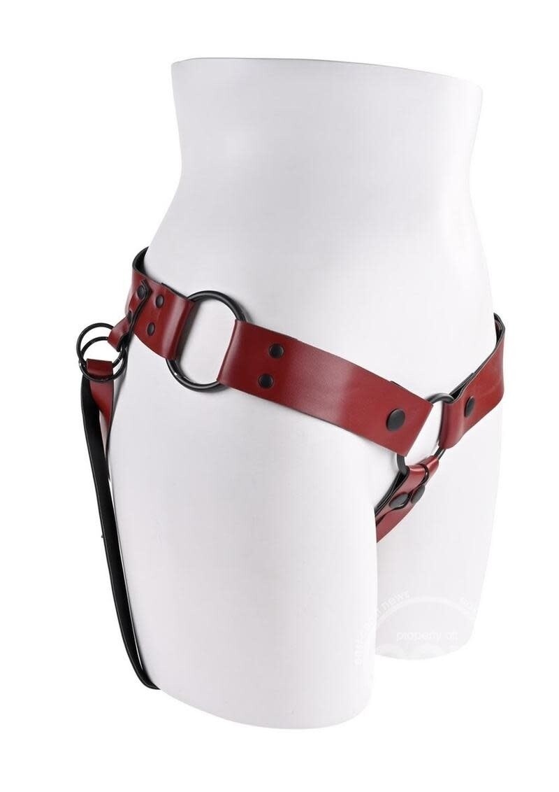 SPORTSHEETS SAFFRON MONTE STRAP ON HARNESS