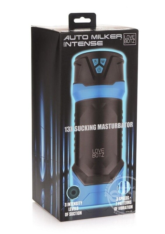 LOVEBOTZ AUTO MILKER INTENSE RECHARGEABLE SUCKING MASTURBATOR