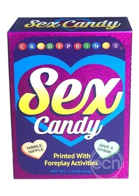 CANDYPRINTS SEX CANDY FOREPLAY GAME 1.6OZ