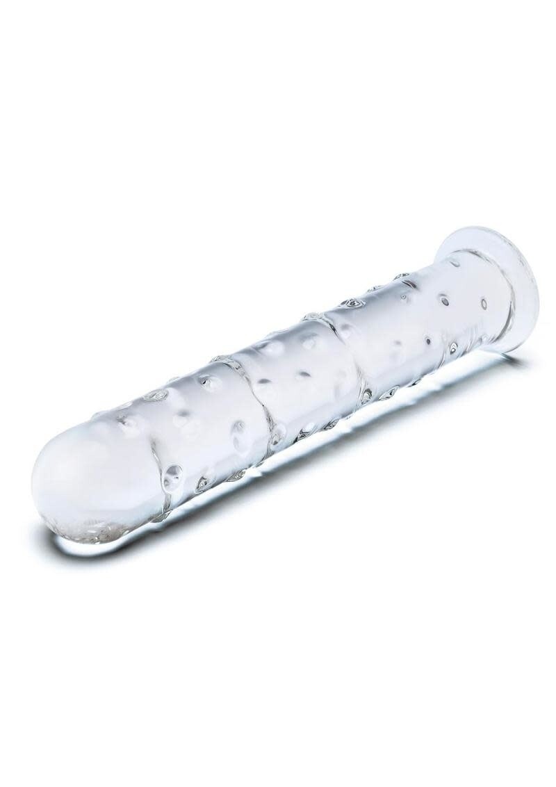 GLAS EXTRA LARGE CLEAR DILDO 10"