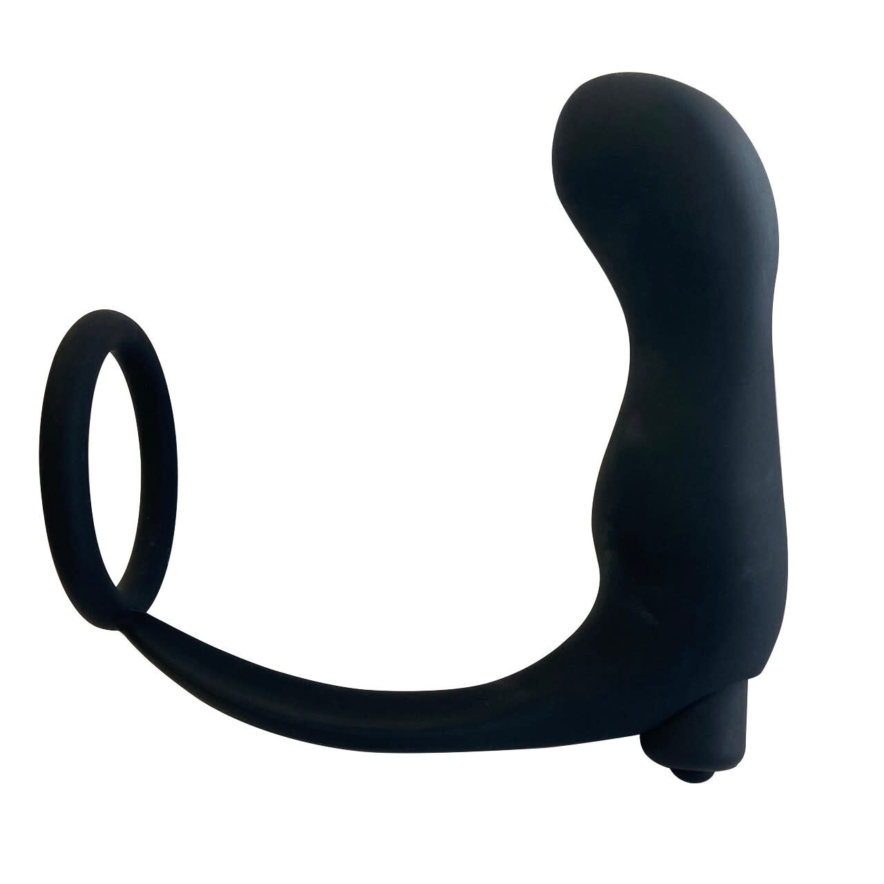 COCKED AND LOADED POINT BLANK VIBRATING ANAL PLUG WITH COCK RING
