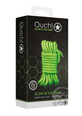 OUCH! GLOW IN THE DARK ROPE 5M/16 STRINGS