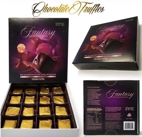 FANTASY CHOCOLATE TRUFFLE SINGLE CHOCOLATE (bogo)