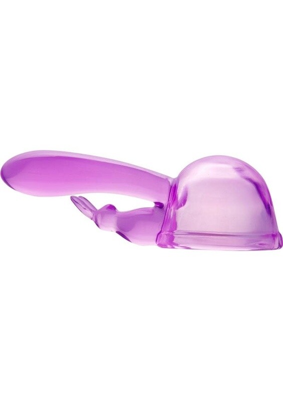 WAND ESSENTIALS ORIGINAL RABBIT DUAL STIM WAND ATTACHMENT