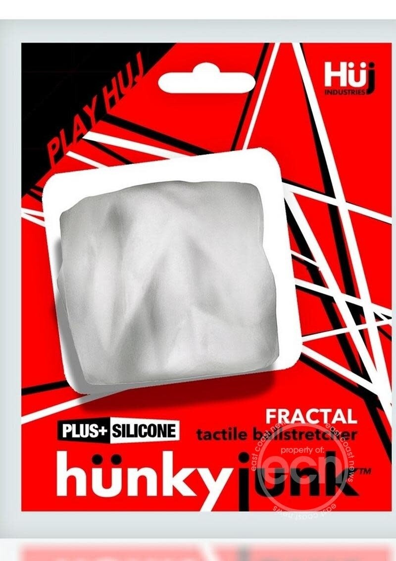 HUNKY JUNK FRACTAL TACTILE BALLSTRETCHER, Color: CLEAR ICE